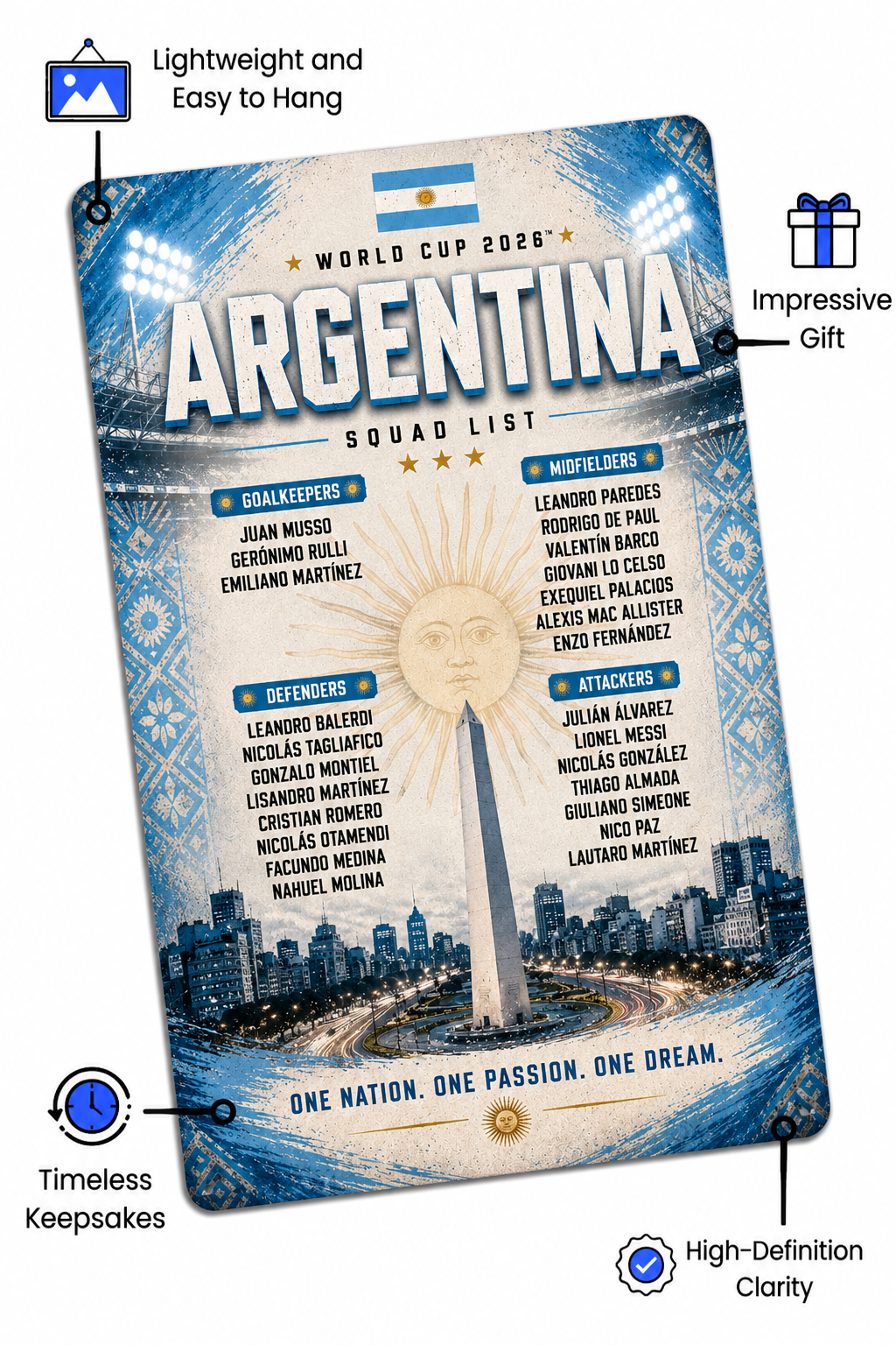Tablou Argentina