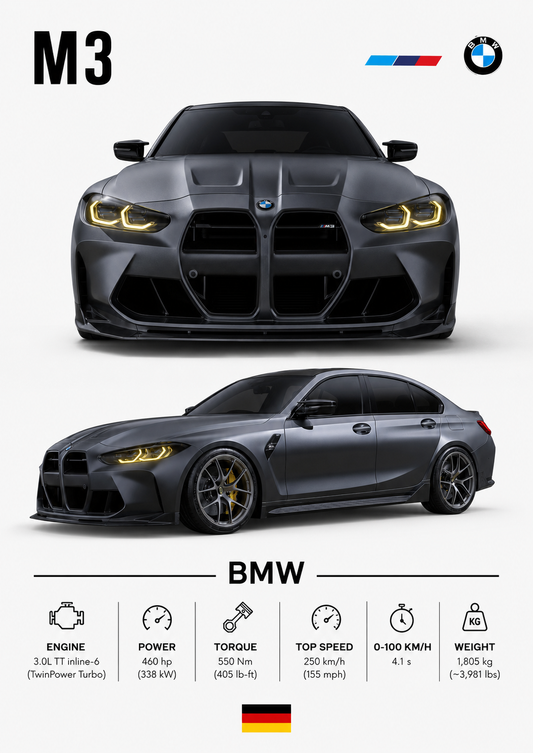 Tablou BMW M2/M3/M4/M5/M6 V1