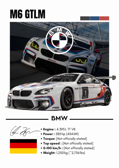 Tablou BMW M2/M3/M4/M5/M6 V1