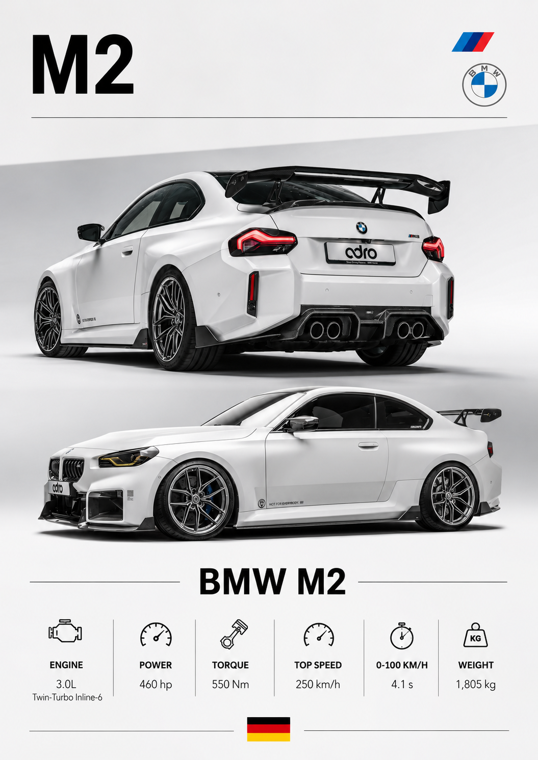Tablou BMW M2/M3/M4/M5/M6 V1