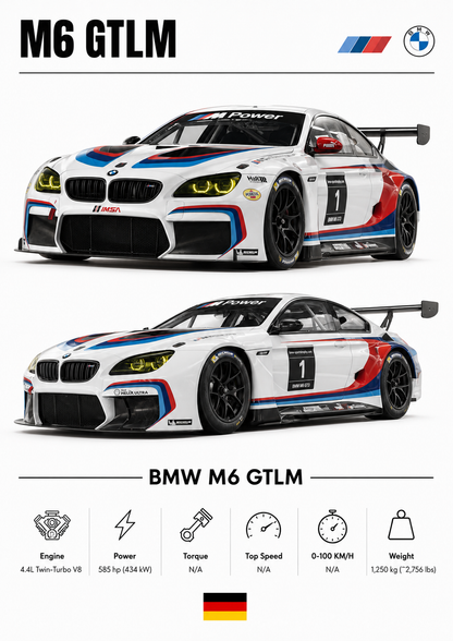 Tablou BMW M2/M3/M4/M5/M6 V1